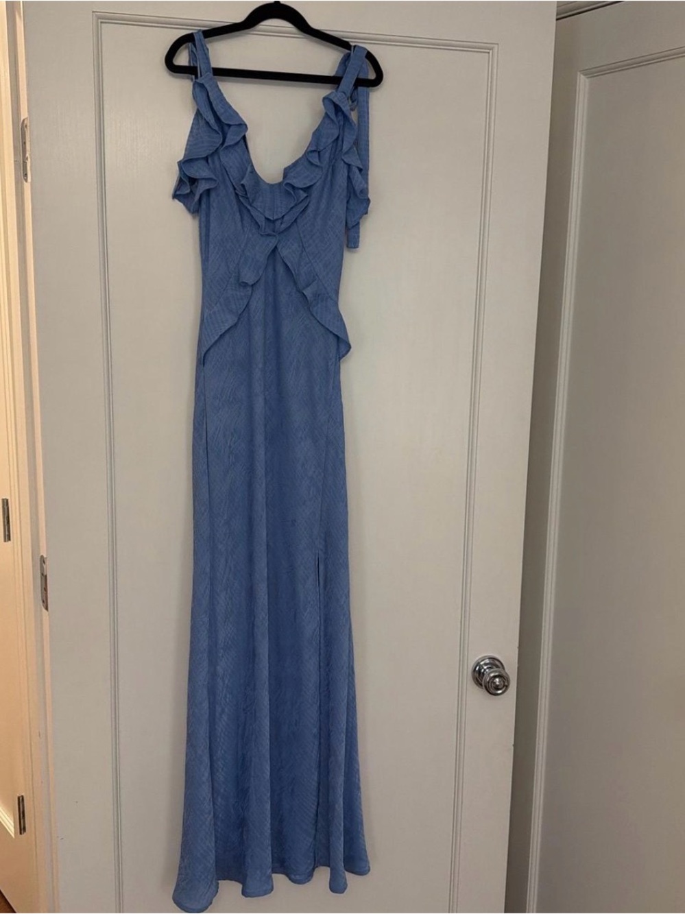 ASTR The Label Sorbae Ruffle Maxi Dress